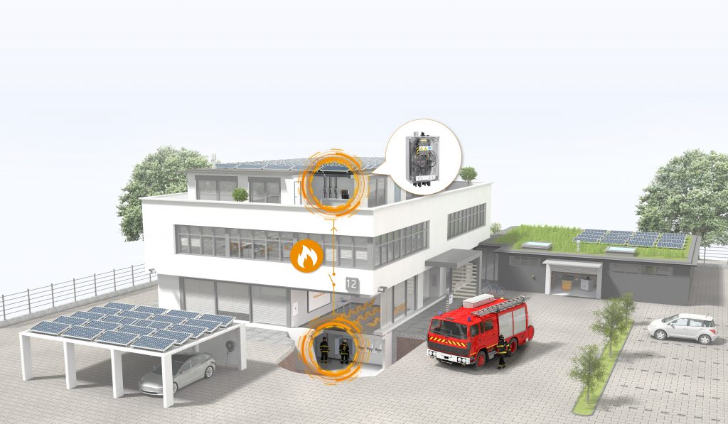 Feuerwehrschalter für PV Anlagen Hammaburger Industrie